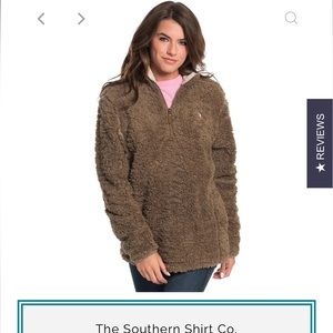 SOUTHERN SHIRT 3/4 zip Sherpa.